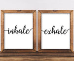 Inhale, Exhale - Printable - Gracie Lou Printables