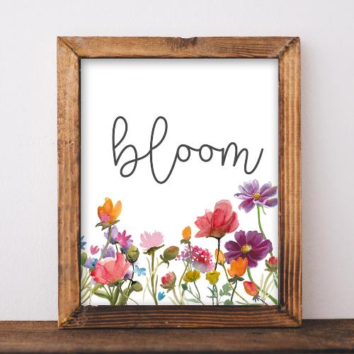Bloom - Printable - Gracie Lou Printables