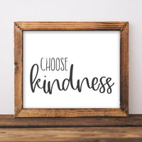 Choose Kindness - Printable - Gracie Lou Printables