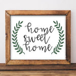 Home Sweet Home - Printable - Gracie Lou Printables