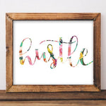 Hustle - Printable - Gracie Lou Printables