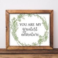 You Are My Greatest Adventure - Printable - Gracie Lou Printables