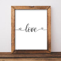 Love - Printable - Gracie Lou Printables