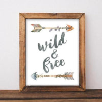 Wild & Free - Printable - Gracie Lou Printables