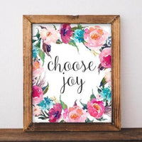 Choose Joy - Printable - Gracie Lou Printables