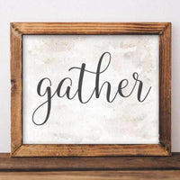 Gather - Printable - Gracie Lou Printables