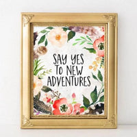 New Adventures - Printable - Gracie Lou Printables