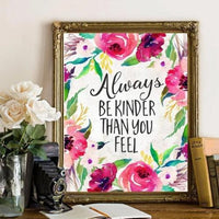 Be Kinder - Printable - Gracie Lou Printables