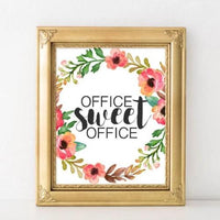 Office Sweet Office - Printable - Gracie Lou Printables