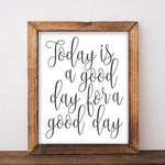 Good Day - Printable - Gracie Lou Printables