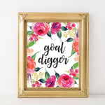 Goal Digger - Printable - Gracie Lou Printables