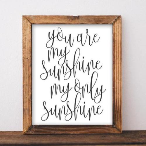 Sunshine - Printable - Gracie Lou Printables
