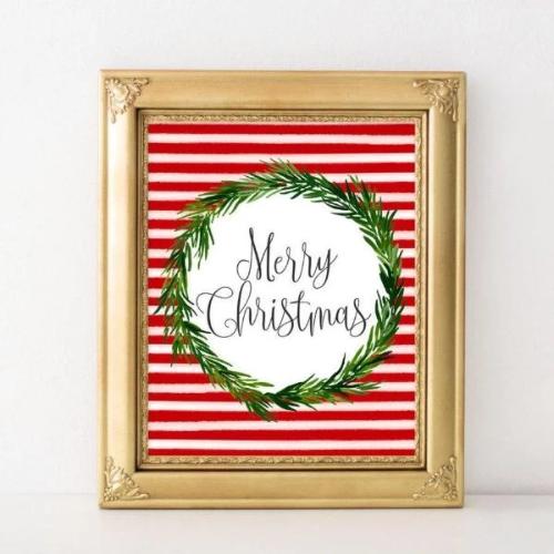 Merry Christmas - Printable - Gracie Lou Printables