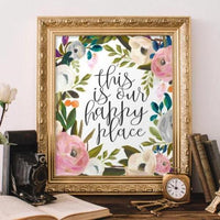 This is Our Happy Place - Printable - Gracie Lou Printables