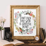 Start Each Day - Printable - Gracie Lou Printables