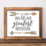 Our Greatest Adventure - Printable - Gracie Lou Printables