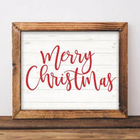 Merry Christmas - Holiday Printable - Gracie Lou Printables