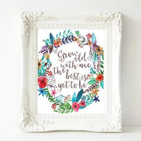 Grow Old With Me - Printable - Gracie Lou Printables