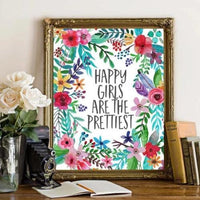 Happy Girls - Printable - Gracie Lou Printables