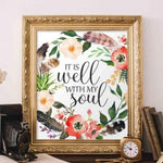It is Well With My Soul - Printable - Gracie Lou Printables