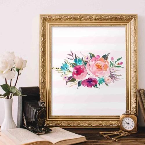 Floral Bouquet - Printable - Gracie Lou Printables