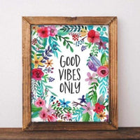 Good Vibes Only - Printable - Gracie Lou Printables