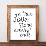 Love Story - Printable - Gracie Lou Printables