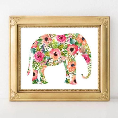 Elephant - Printable - Gracie Lou Printables