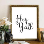 Hey Y'all - Printable - Gracie Lou Printables