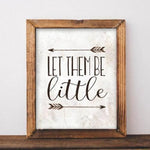 Let Them Be Little - Printable - Gracie Lou Printables