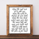 May the Road Rise Up to Meet You - Printable - Gracie Lou Printables