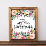 You Are My Sunshine - Printable - Gracie Lou Printables